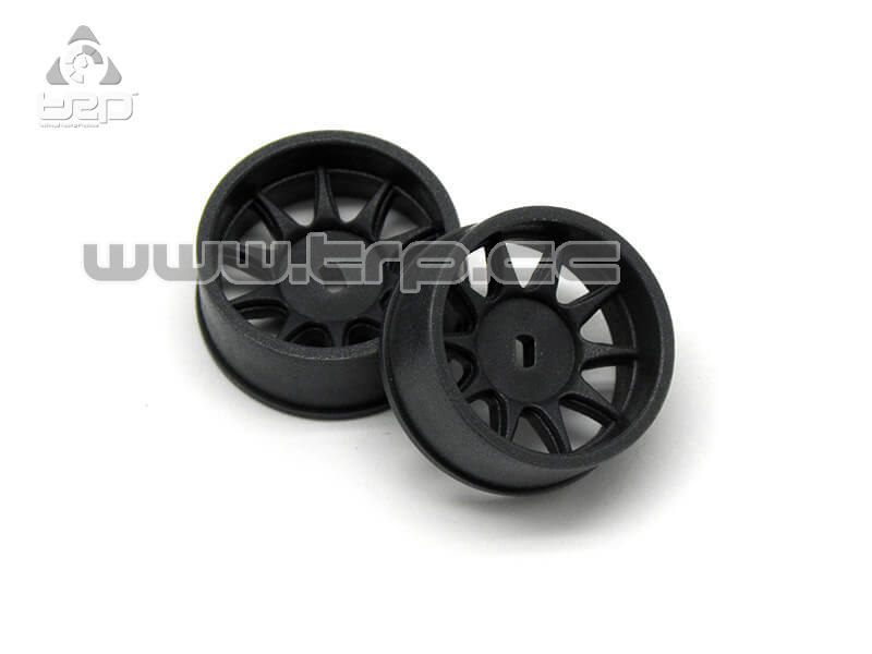 Llanta delantera para MiniZ 4x4 offset 3 color gris