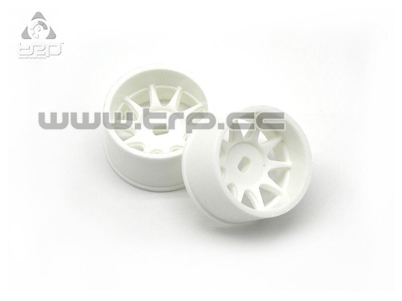 Llanta trasera para MiniZ 4x4 offset 2 color blanco