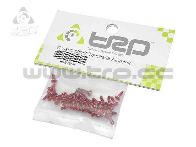 Kyosho MiniZ Red Alloy Screws - imagen 1