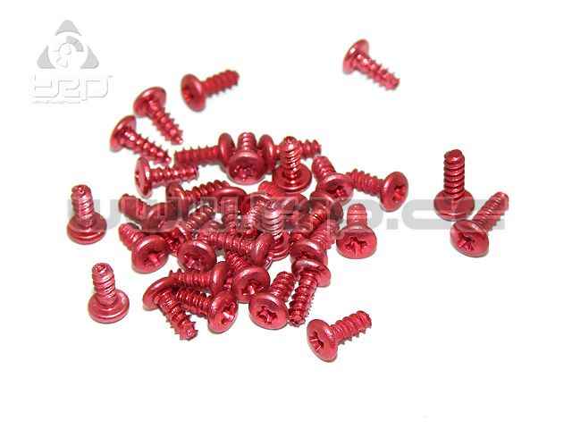 Kyosho MiniZ Red Alloy Screws - imagen 2