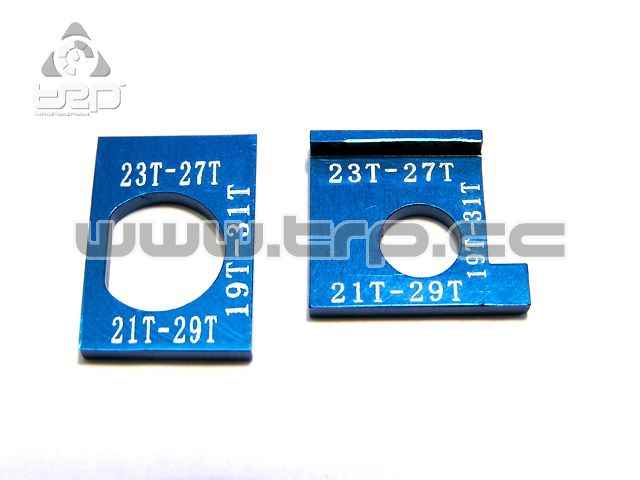 GPM Motor Spacer A3 for MiniZ AWD 4x4 (Blue)