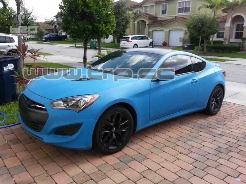 Plastidip Matte Blue Kit for Small Car (Citroen C1) 8 liter - imagen 1