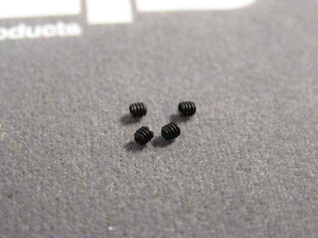 Allen screws for main gear of Slot 1:32 cars M3 x 3mm (4 pieces)