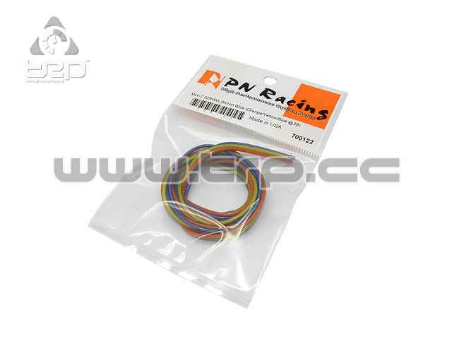 PN Racing silicone cables, 3 colors, for MiniZ Brushless - imagen 1