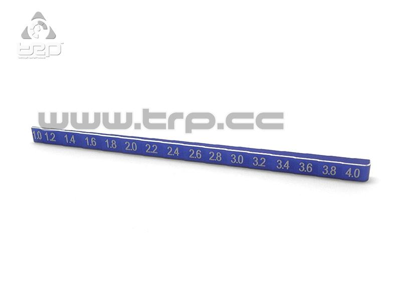 0.1 mm step ride height gauge (1-4mm) (blue) - imagen 1