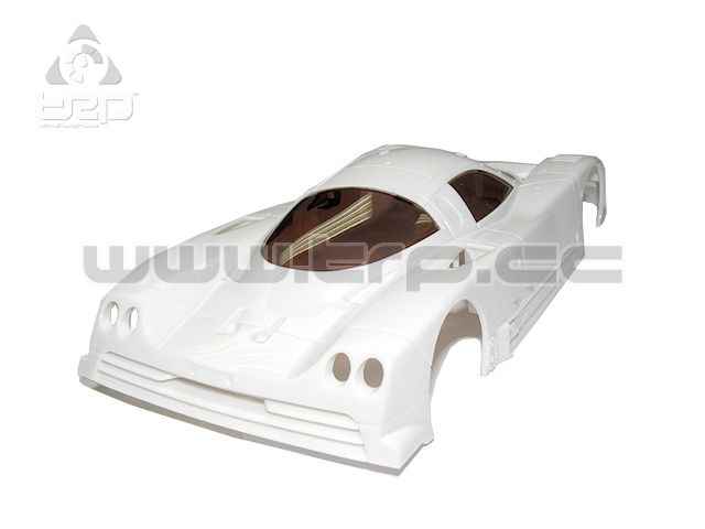 Route-246 MiniZ Autoscale body Nissan 390 GT1 White - imagen 1