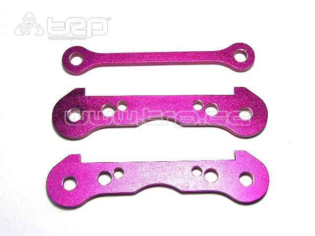 HPI Savage GPM Alloy Front/Rear Arm Lock Plate Purple