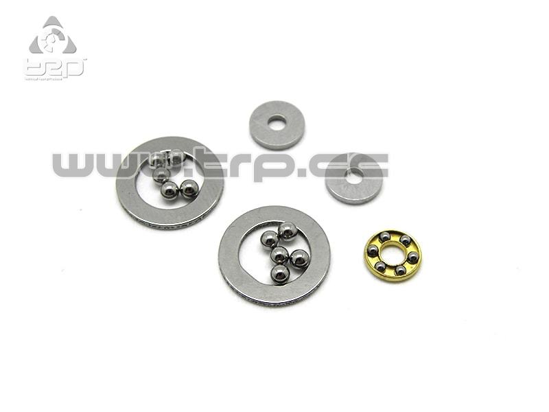 Thrust ball and diff. plate set