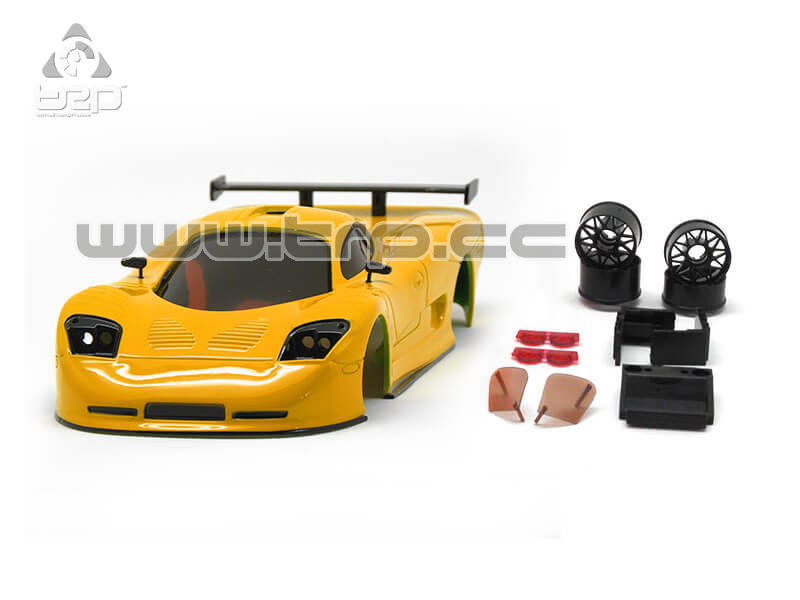 Bodywork TRPscale MiniZ Mosler painted by hand Solid yellow