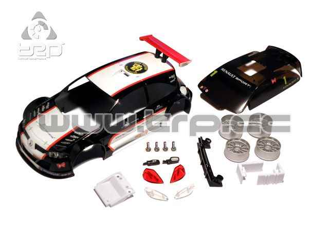 TRPSCALE Bodywork Renault Megane Trophy D.Enjalbert 2008