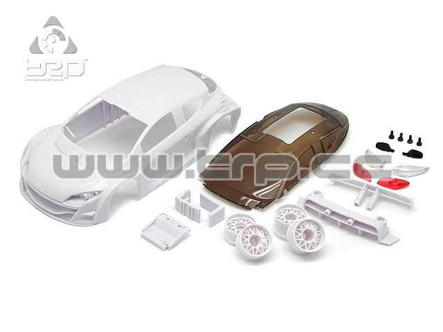 Renault Megane Trophy 2010 White for paint - TRPscale