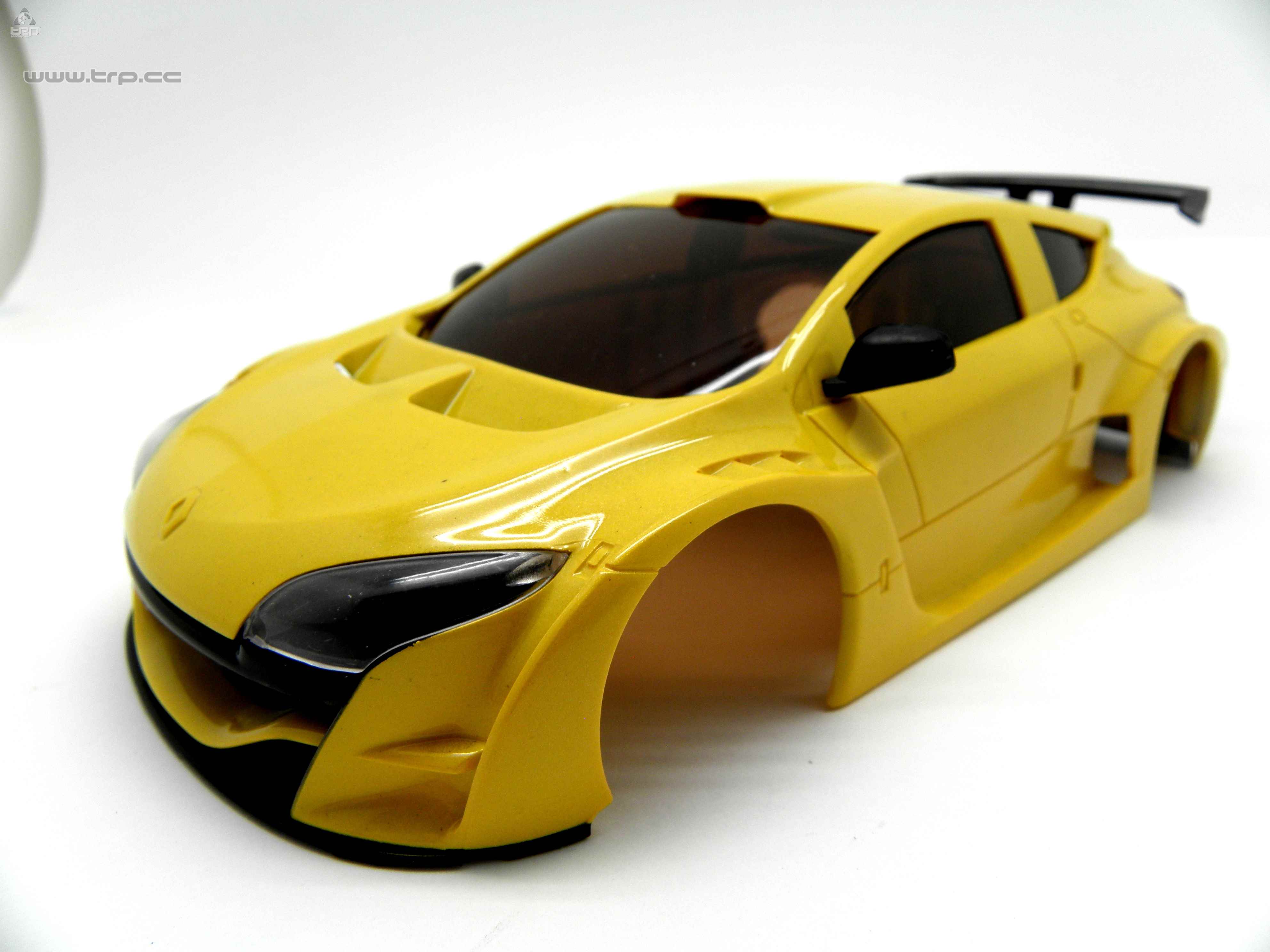 Megane MiniZ body TRPscale Yellow