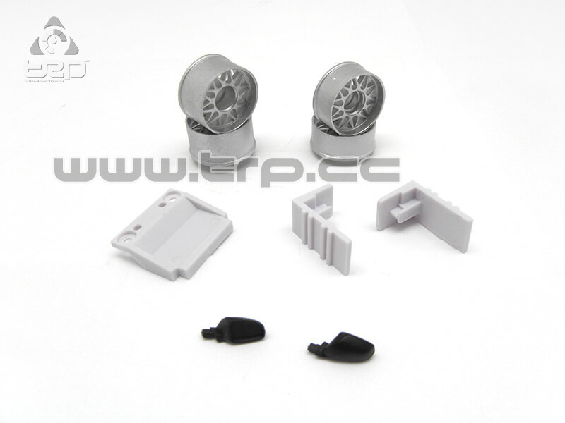 Bodywork TRP Scale for MiniZ Megane Industrial Gray - imagen 3