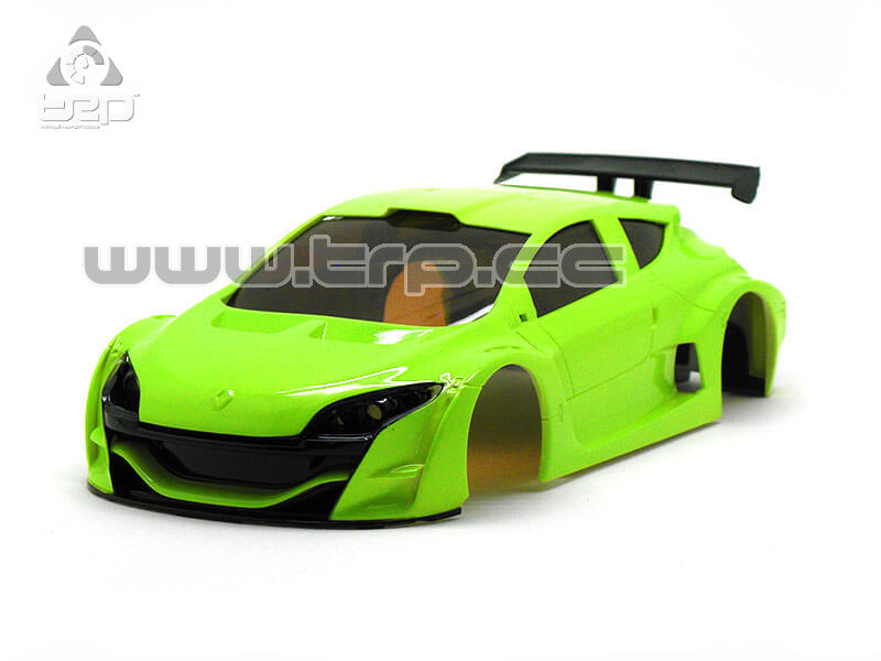 Bodywork TRPScale for MiniZ Megane Lemon Green - imagen 1