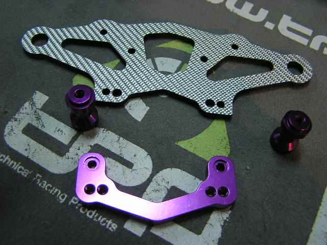 Graphite Upper Bumper Plate for Serpent 710