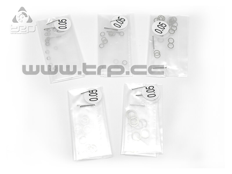 Set de arandelas de calibración para MIniZ desde 2mm a 6mm