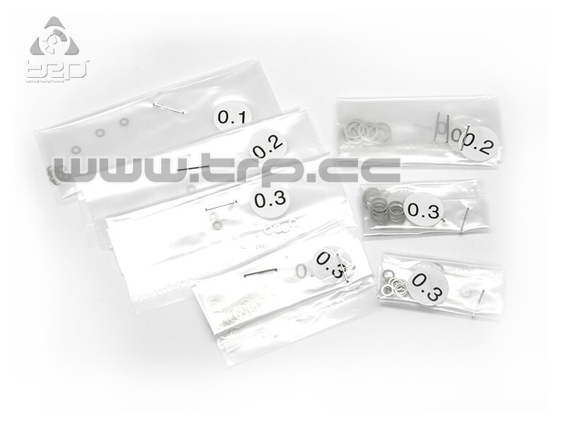 Set completo de arandelas de calibrar desde 2mm a 6mm