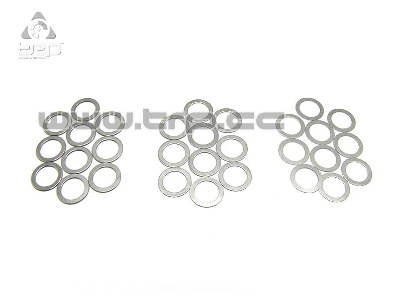 M6 x 8 shim set (0.1 /0.2 / 0.3mm)