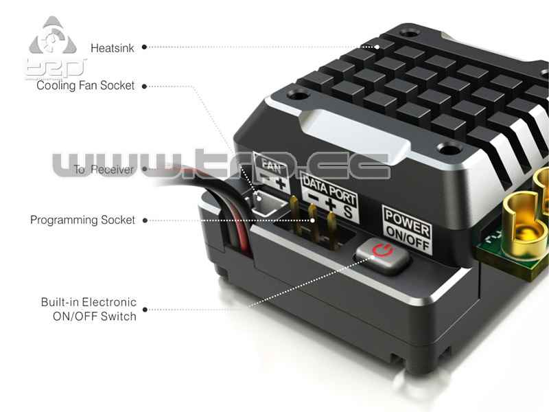 SkyRC TORO Ts120a Competition Brushless Sensored 1/10 - imagen 2