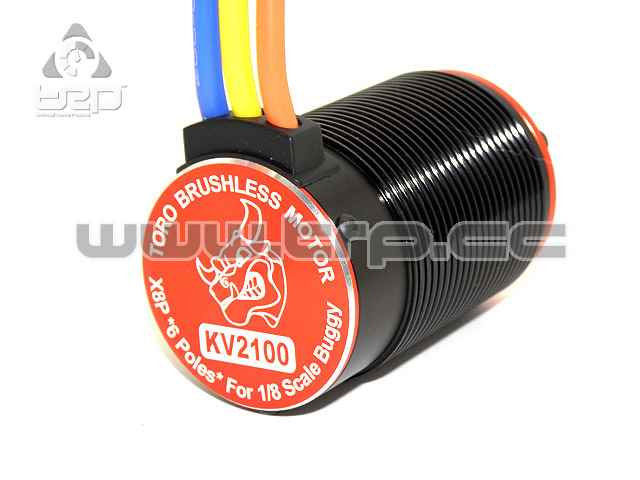 SkyRc Motor Toro X8P 8T 2100Kv para 1:8 - imagen 2