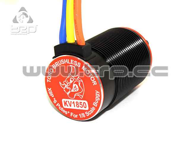 SkyRc Motor Toro X8P 7T 1850Kv para 1:8 - imagen 2