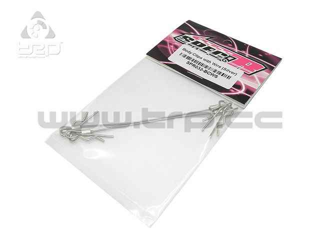 Spec-R Body Clips with wire - imagen 1