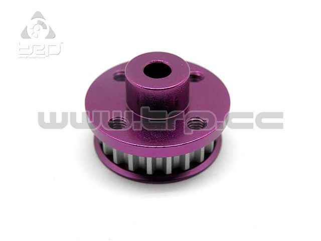 Spec-R Spur Gear Adapter With Hard Coated Pulley (For HB-TCX) - imagen 2