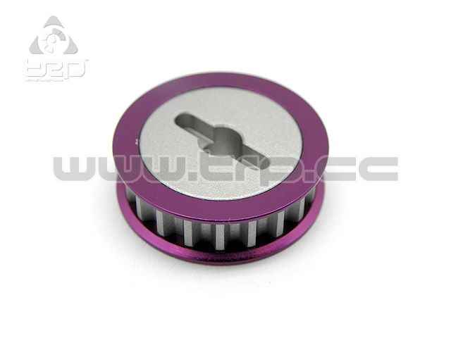 Spec-R Spur Gear Adapter With Hard Coated Pulley (For HB-TCX) - imagen 2