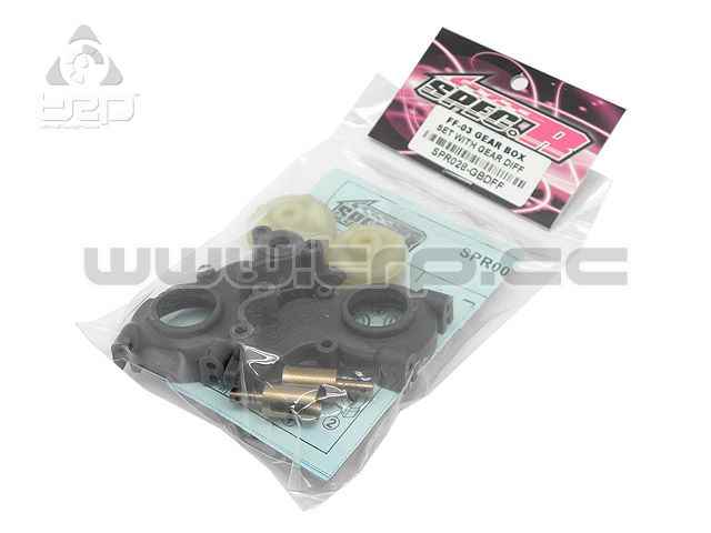 Complete gear box set with diff. for Tamiya FF03 - imagen 1