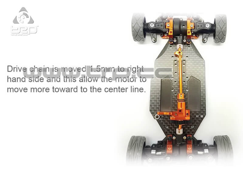 SZ Chassis Kit with ESC (Non-servo, non-motor) - imagen 3