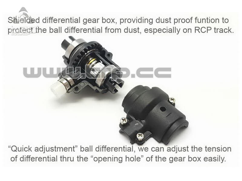 SZ Chassis Kit with ESC (Non-servo, non-motor) - imagen 6