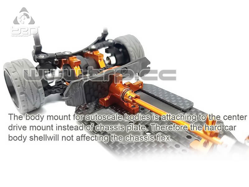 SZ Chassis Kit with ESC (Non-servo, non-motor) - imagen 7
