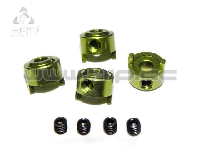 Spacers for Install MiniZ Rims on Slot cars (4 pieces)