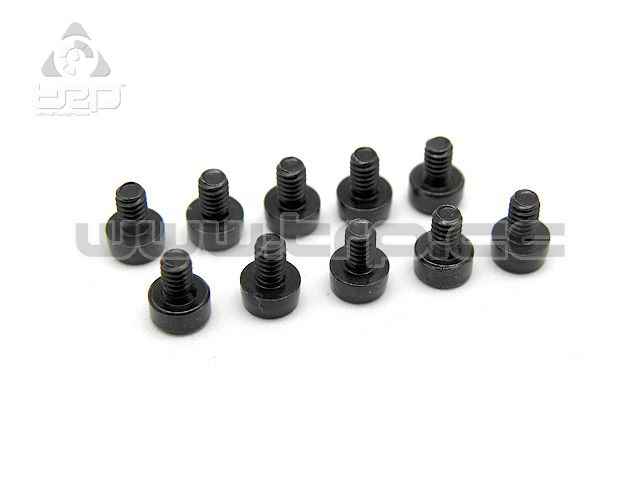M2x3 steel socket flat Hex. head screw (10u) - imagen 1
