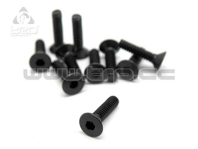TRP M2x8 Countersunk Steel Hex Screw (10pcs)