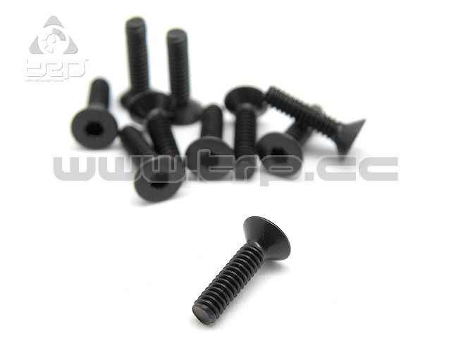 TRP M2x8 Countersunk Steel Hex Screw (10pcs) - imagen 2