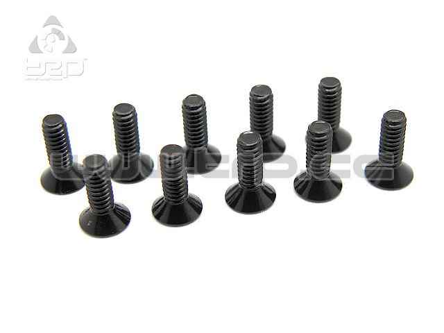 TRP M2x6 Countersunk Steel Hex Screw (10pcs) - imagen 1