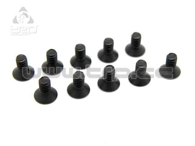 TRP M2x4 Countersunk Steel Hex 1.5 screw (10pcs) - imagen 1