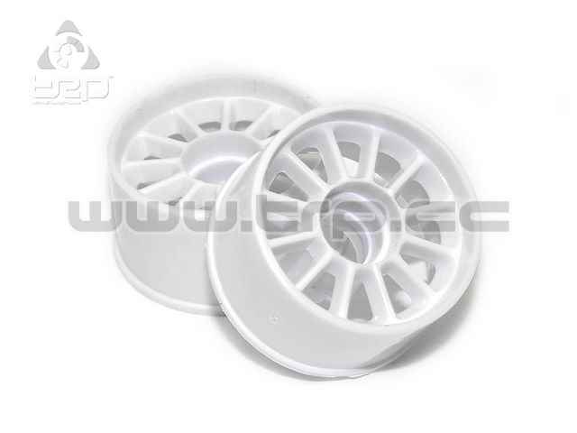 TRPScale MiniZ MR03/MR02 Rear Rims Offset +2 (White)