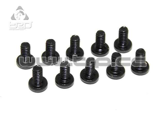 TRP Screw Set Button Type (Hex 1.5) M2 x 4 (10u) - imagen 2
