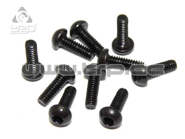 TRP Screw Set Button Type (Hex 1.5) M2 x 6 (10u)