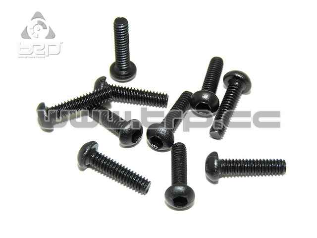 TRP Screw Set Button Type (Hex 1.5) M2 x 8 (10u)