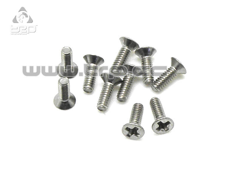 Conical Screws M2x4 head Philips (10uds)