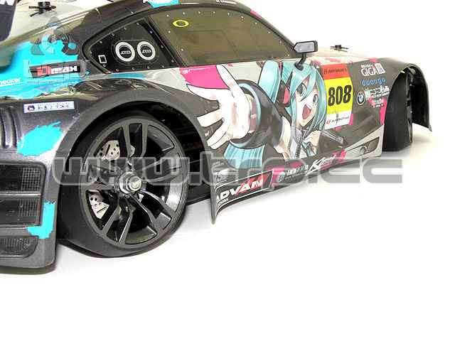 drift tire rim for 1 10 scale cars offset 3 camber 2 - imagen 2