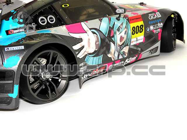 drift tire rim for 1 10 scale cars offset 3 camber 3 - imagen 2