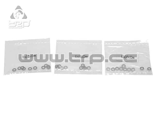 Calibrated packing ring 2.05x3.5mm (0.1/0.2/0.3)