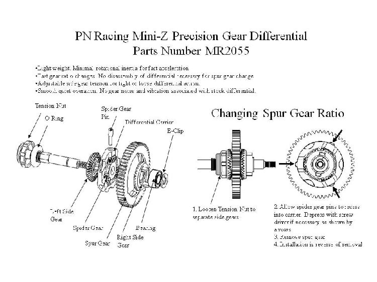 PN Racing PNWC 64P 53T sprocket for MR2055P - imagen 1