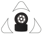 1:8 On-Road Tires