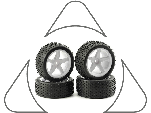 1:10 Off-Road Tires