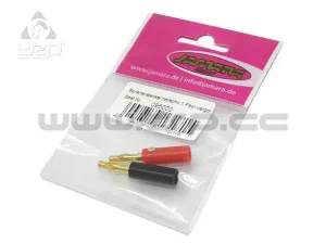 Battery connector Red and Black Gold - Image 1